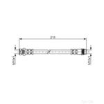 Bosch Brake Hose - 1987476044