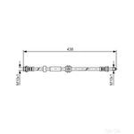 Bosch Brake Hose - 1987476181