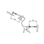 Bosch Brake Hose - 1987476200
