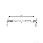 Bosch Brake Hose - 1987476293