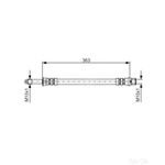 Bosch Brake Hose - 1987476295