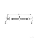 Bosch Brake Hose - 1987476349