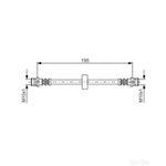 Bosch Brake Hose - 1987476884
