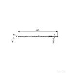 Bosch Brake Cable Bc529 - 1987477667
