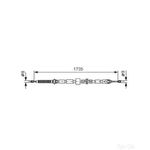 Bosch Brake Cable Bc591 - 1987477734