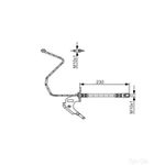 Bosch Brake Hose - 1987481162