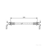 Bosch Brake Hose - 1987481181