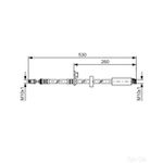 Bosch Brake Hose - 1987481395