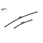 Bosch AeroTwin Flat Windscreen Wiper Blade Set 400/700mm (A159S)