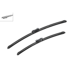 BOSCH AeroTwin Flat Windscreen Wiper Set 550/450mm A011S