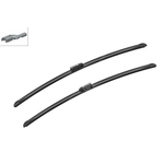 BOSCH AeroTwin Flat Windscreen Wiper Set 650/650mm A636S