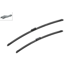 BOSCH AeroTwin Flat Windscreen Wiper Set 680/575mm A720S