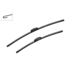 BOSCH AeroTwin Flat Windscreen Wiper Set 700/575mm A402S