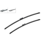 BOSCH AeroTwin Flat Windscreen Wiper Set 725/625mm A718S