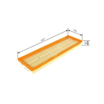 BOSCH Air Filter Insert (F026400478)