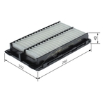 BOSCH Air Filter Insert (F026400827) Fits: Hyundai & Kia