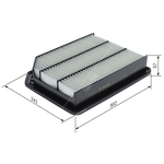 BOSCH Air Filter Insert (F026400831)