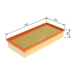BOSCH Air Filter Insert (F026400863) Fits: Land Rover
