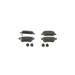 Bosch Brake Pad Set With Anti-Squeak Plate (0986424646)