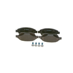 Bosch Brake Pad Set With Anti Squeak Plate (986494038)