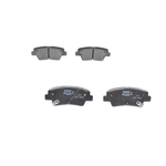 Bosch Brake Pad Set With Anti Squeak Plate (986494768)