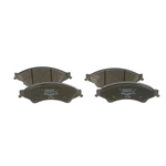 Bosch Brake Pad Set With Anti Squeak Plate (986494791) Fits: Ford