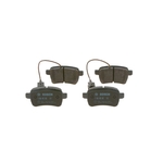Bosch Brake Pad Set With Anti Squeak Plate (986495305)