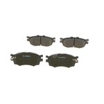 Bosch Brake Pad Set BP1050 With Anti Squeak Plate (986494139)