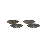 Bosch Brake Pad Set BP1366 With Anti Squeak Plate (986494444)