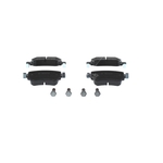 Bosch Brake Pad Set BP1971 With Anti Squeak Plate (986494797)