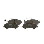 Bosch Brake Pad Set BP1973 With Anti Squeak Plate (986494799)