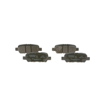 Bosch Brake Pad Set BP2031 With Anti Squeak Plate (986494857)