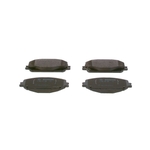 Bosch Brake Pad Set BP2557 With Anti Squeak Plate (986424939) Fits: Renault