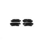 Bosch Brake Pad Set BP2574 With Anti Squeak Plate (986424956)