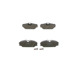 Bosch Brake Pad Set BP286 With Anti Squeak Plate (986424533)