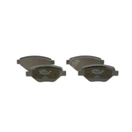 Bosch Brake Pad Set BP478 With Anti Squeak Plate (986424774) Fits: Renault
