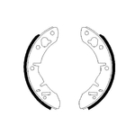 Bosch Brake Shoe BS523 (986487273)