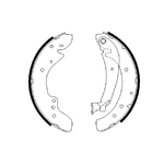 Bosch Brake Shoe BS771 (986487521)