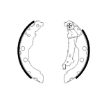 Bosch Brake Shoe BS799 (986487549)