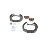 BOSCH Brake Shoe Set - Pre Assembled (0204114040)