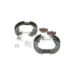 BOSCH Brake Shoe Set - Pre Assembled (0204114122) Fits: Citroen & Peugeot