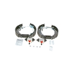 BOSCH Brake Shoe Set - Pre Assembled (0204114675) Fits: Renault