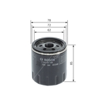 BOSCH Spin-on Oil Filter (F026407396)