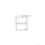 BREMBO Front Brake Pad Set (P68012)