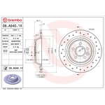 Brembo Xtra Line Solid Brake Disc - Drilled (08.A540.1X)