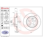 Brembo Prime Line Co-Cast Solid Brake Disc (08.D530.13) Fits: Mercedes