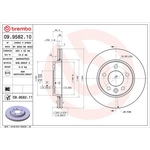 Brembo Prime Line UV Coated Vented Brake Disc (09.9582.11) Fits: Vw