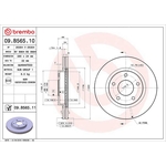 Brembo Prime Line UV Coated Vented Brake Disc (09.B565.11)