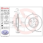 Brembo Prime Line UV Coated Vented Brake Disc (09.C313.11)