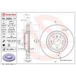Brembo Prime Line UV Coated Vented Brake Disc (09.A956.11) Fits: Mercedes